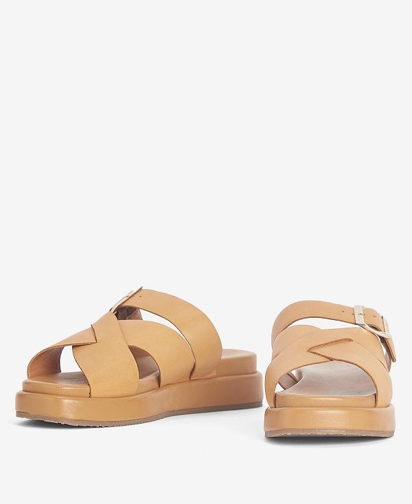 Barbour Annalise Sandals Tan | BABO89892