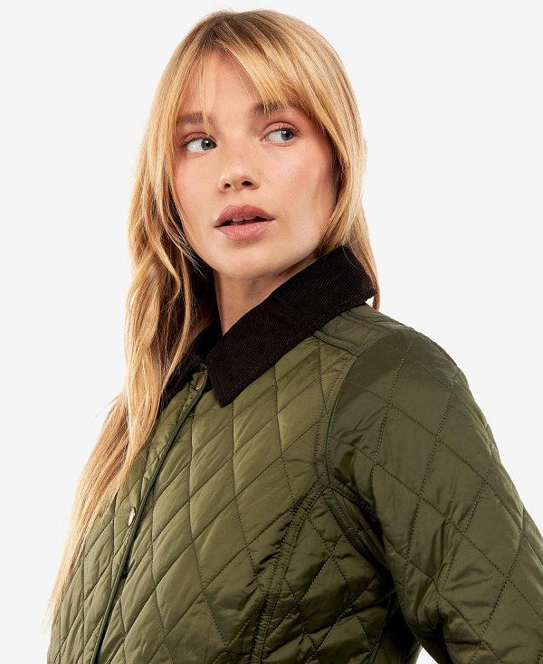 Barbour Annandale Quilted Jacket Bayleaf | BABO89314