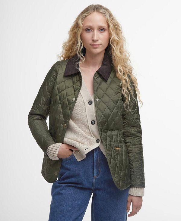 Barbour Annandale Quilted Jacket Bayleaf | BABO89314