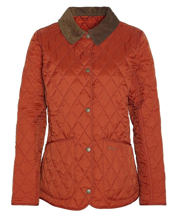 Barbour Annandale Quilted Jacket Spiced Pumpkin | BABO89330