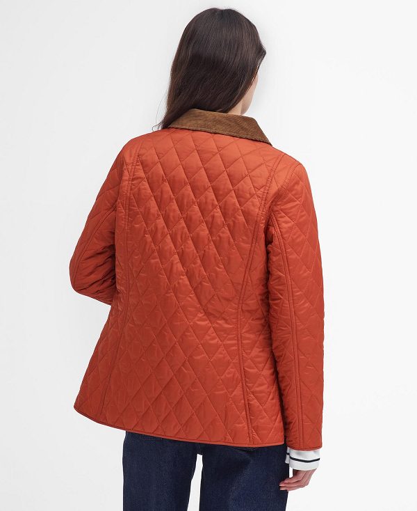 Barbour Annandale Quilted Jacket Spiced Pumpkin | BABO89330