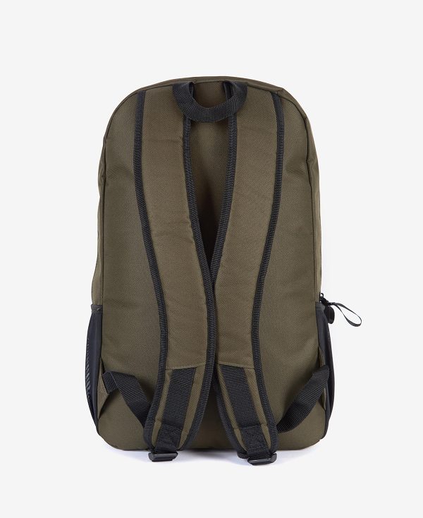 Barbour Arwin Canvas Explorer Backpack Lake/Golden Green | BABO88931