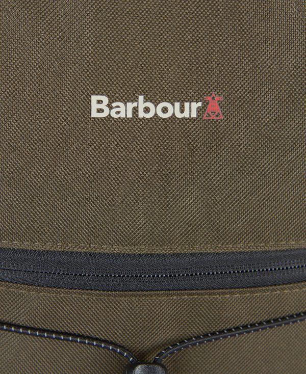 Barbour Arwin Canvas Explorer Backpack Lake/Golden Green | BABO88931