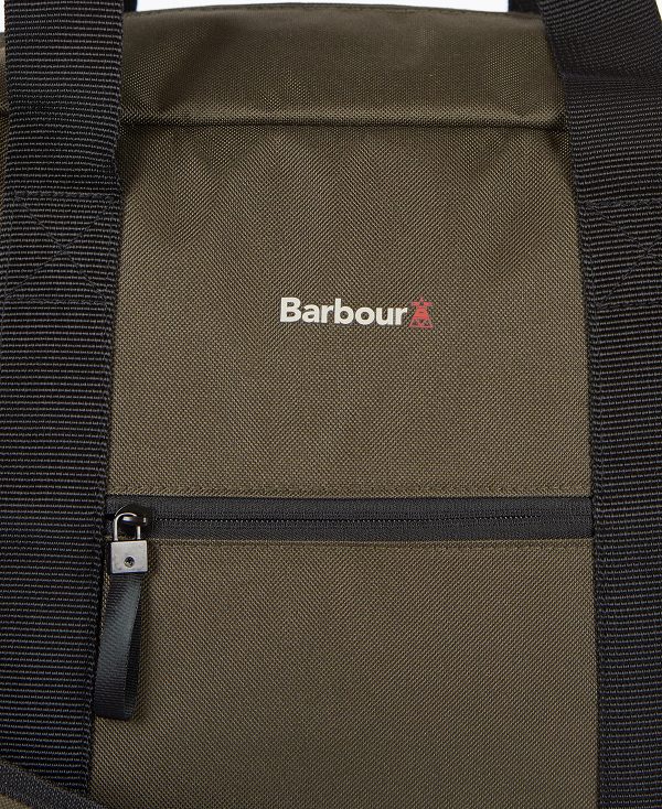 Barbour Arwin Canvas Holdall Olive/Black | BABO88928