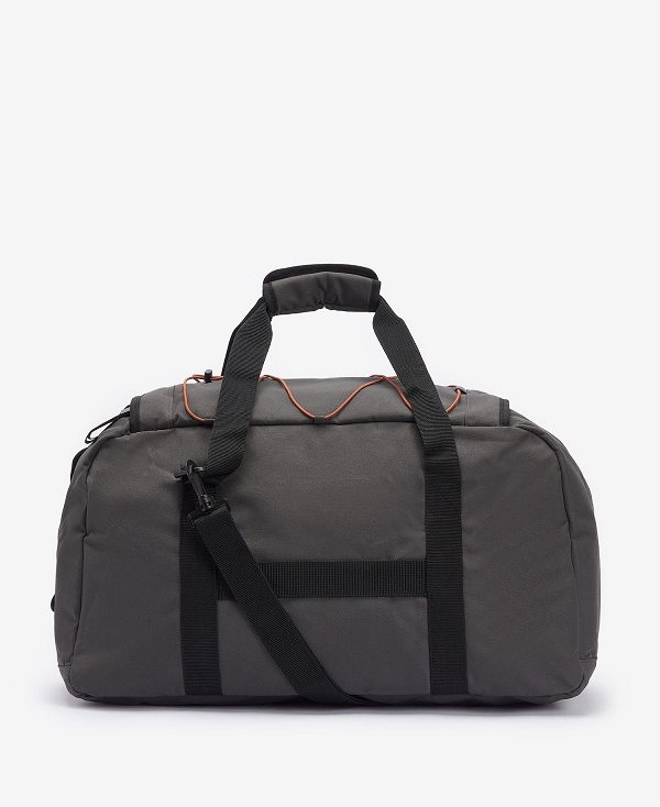 Barbour Arwin Duffle Bag Charcoal/Ginger | BABO88947