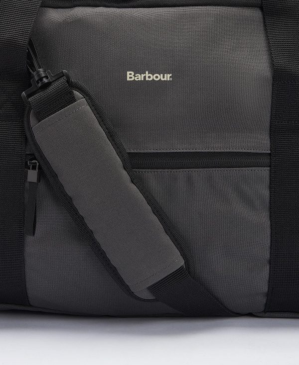 Barbour Arwin Duffle Bag Charcoal/Ginger | BABO88947