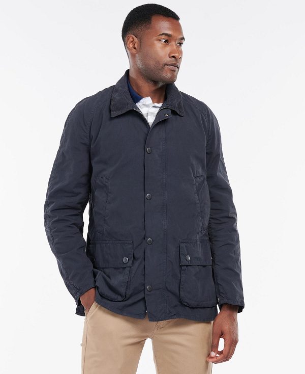 Barbour Ashby Casual Jacket Navy | BABO87465