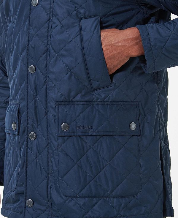 Barbour Ashby Polarquilt Jacket Classic Black | BABO87345