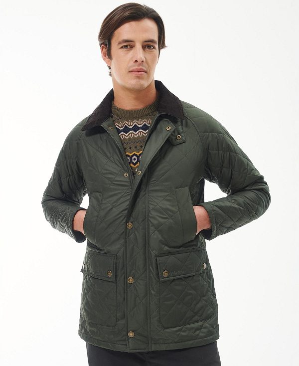 Barbour Ashby Polarquilt Jacket Sage | BABO87346