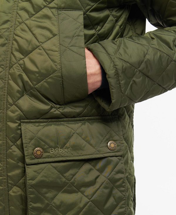 Barbour Ashby Quilted Jacket Olive | BABO87341