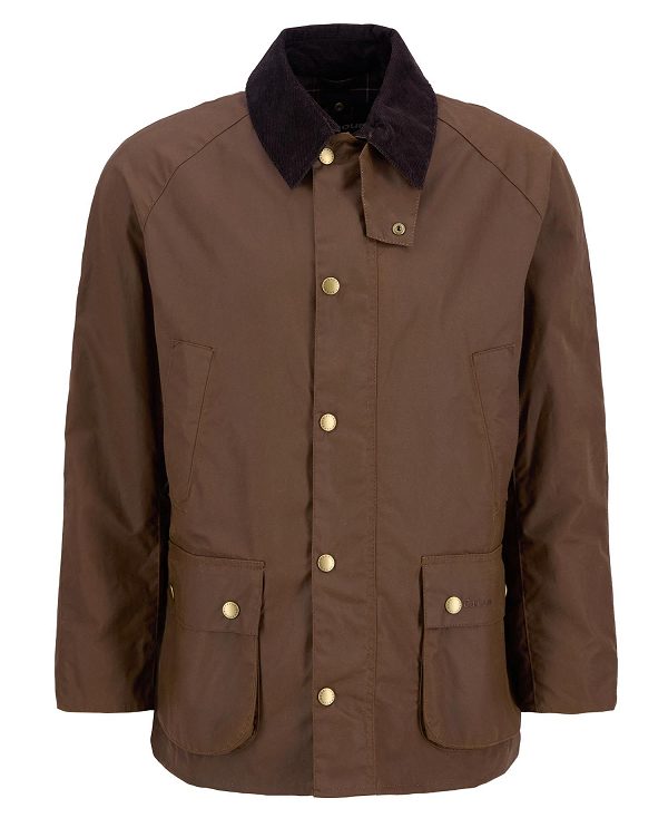 Barbour Ashby Waxed Jacket Bark | BABO87164