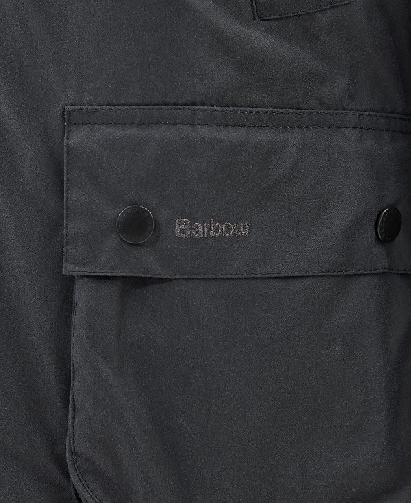 Barbour Ashby Waxed Jacket Grey | BABO87287