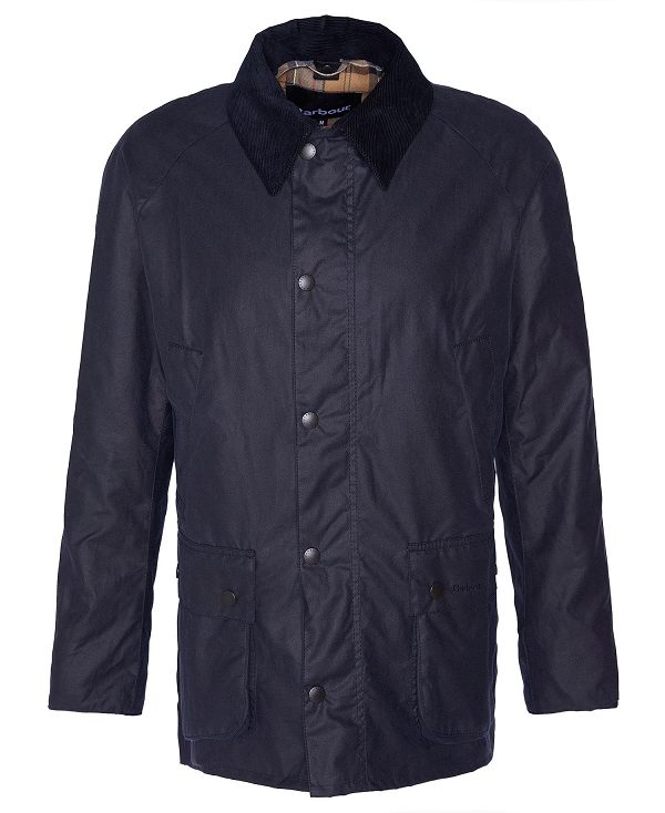 Barbour Ashby Waxed Jacket Navy | BABO87190