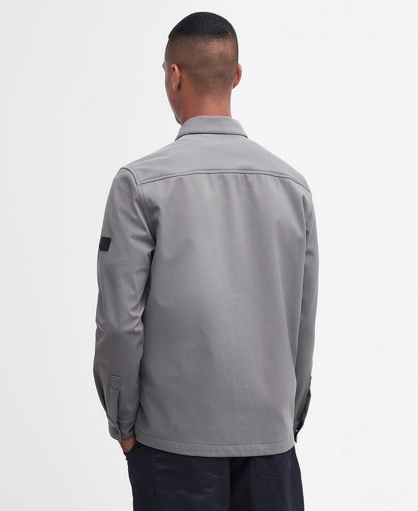 Barbour Aspect Overshirt Grey | BABO87955