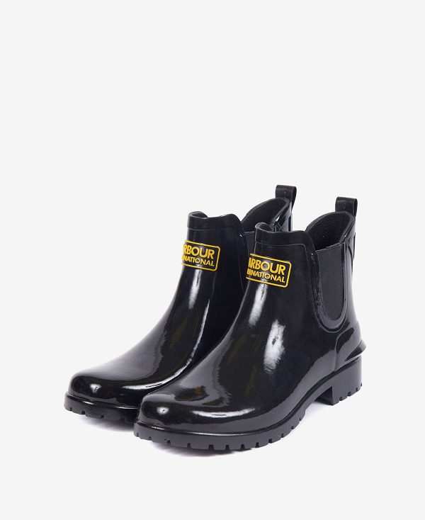 Barbour Assen Chelsea Wellingtons Black | BABO89928