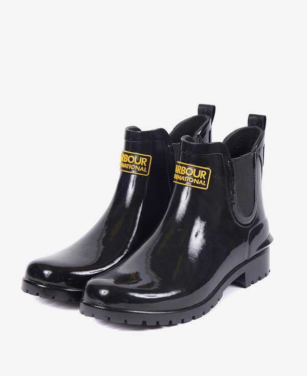 Barbour Assen Chelsea Wellingtons Black | BABO89928