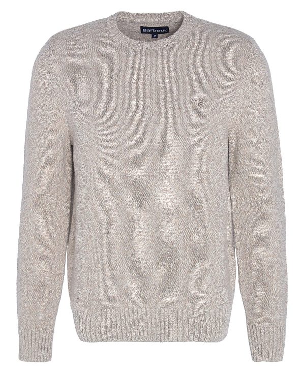 Barbour Atley Knitted Jumper Grey | BABO88591