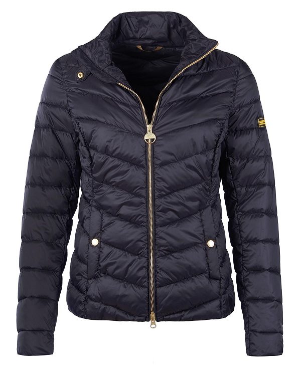 Barbour Aubern Quilted Jacket Optic White | BABO89253