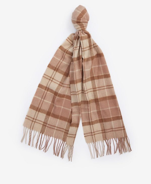 Barbour Aubrey Beanie & Scarf Gift Set Camel | BABO90042