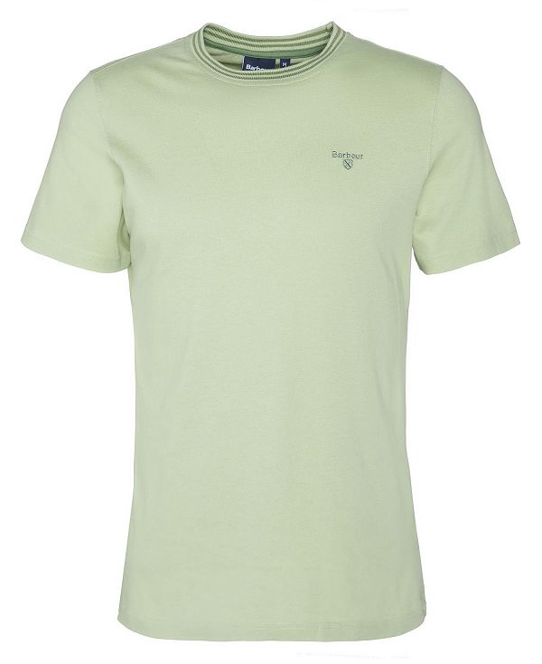 Barbour Austwick T-shirt Green | BABO88379