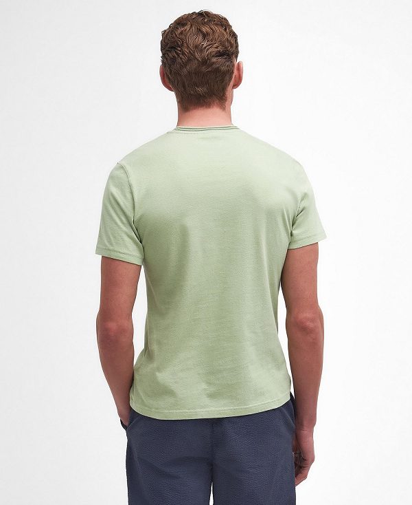 Barbour Austwick T-shirt Green | BABO88379