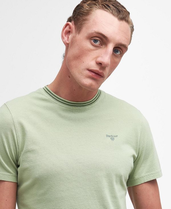 Barbour Austwick T-shirt Green | BABO88379