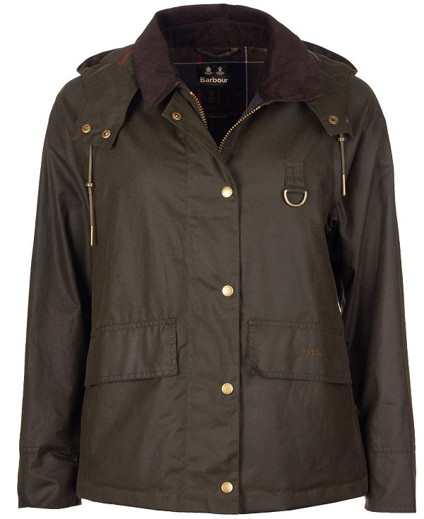 Barbour Avon Wax Jacket Olive/Classic | BABO89238