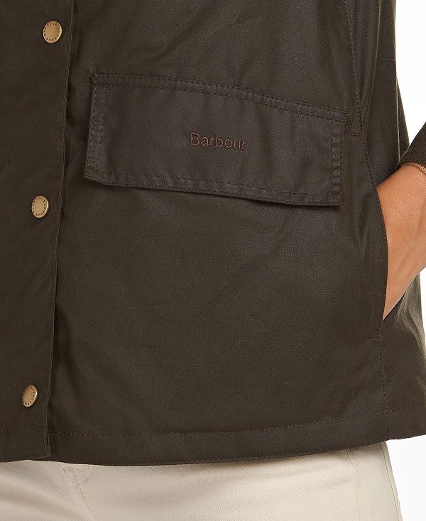 Barbour Avon Wax Jacket Olive/Classic | BABO89238