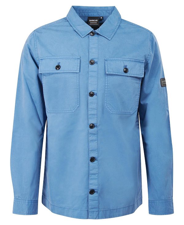 Barbour B.Intl Adey Overshirt Blue | BABO87606