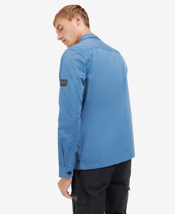 Barbour B.Intl Adey Overshirt Blue | BABO87606