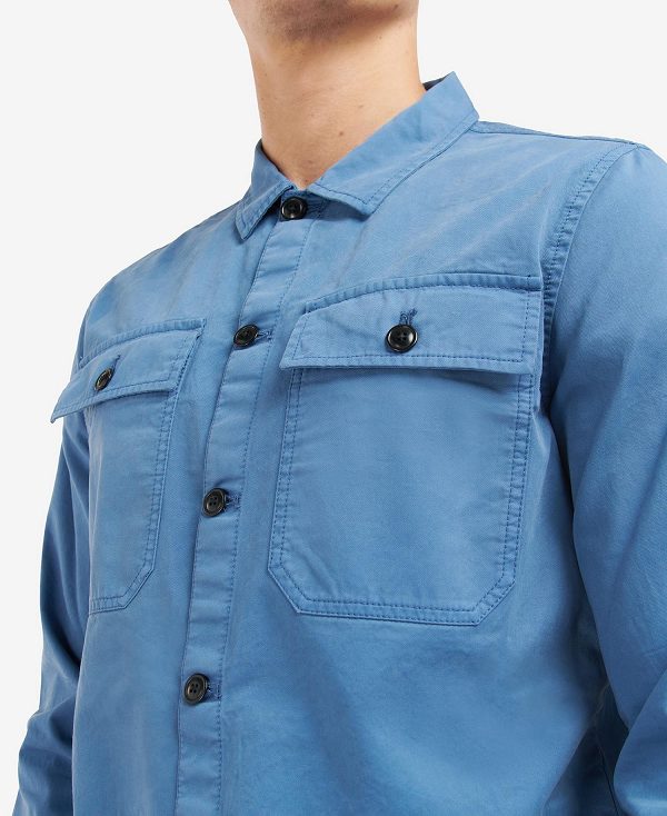 Barbour B.Intl Adey Overshirt Blue | BABO87606