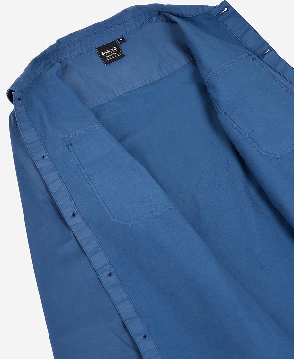 Barbour B.Intl Adey Overshirt Blue | BABO87606