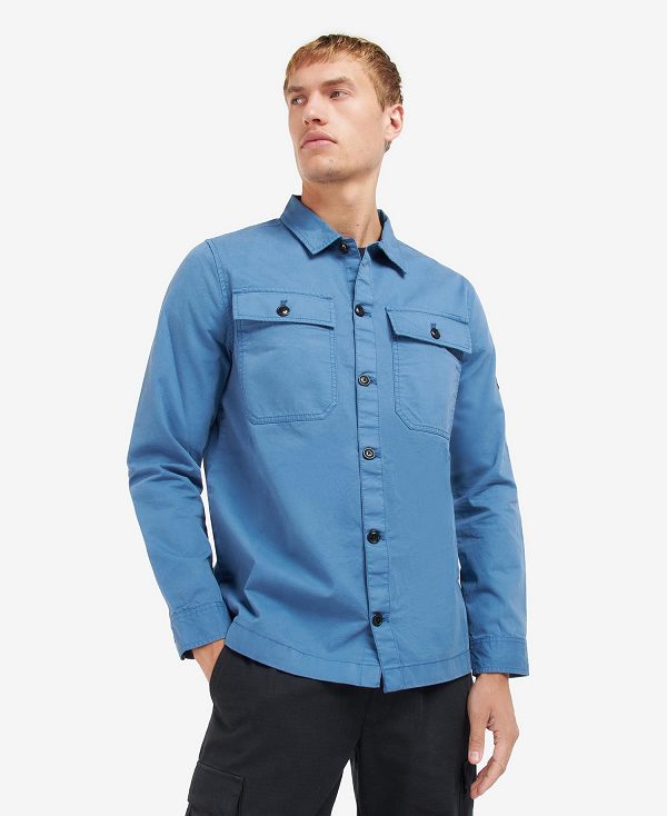 Barbour B.Intl Adey Overshirt Blue | BABO87606