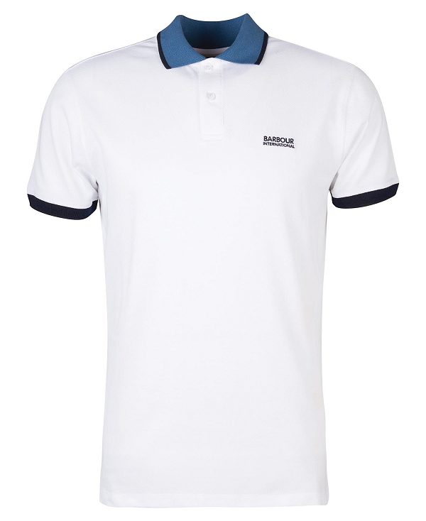 Barbour B.Intl Howall Polo Shirt Blue Horizon | BABO88038