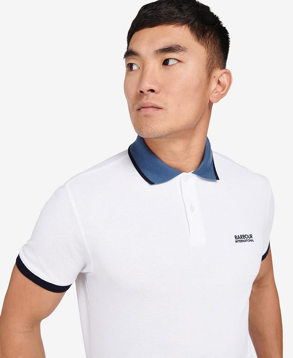 Barbour B.Intl Howall Polo Shirt Blue Horizon | BABO88038