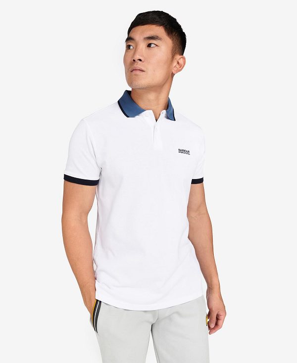 Barbour B.Intl Howall Polo Shirt Blue Horizon | BABO88038