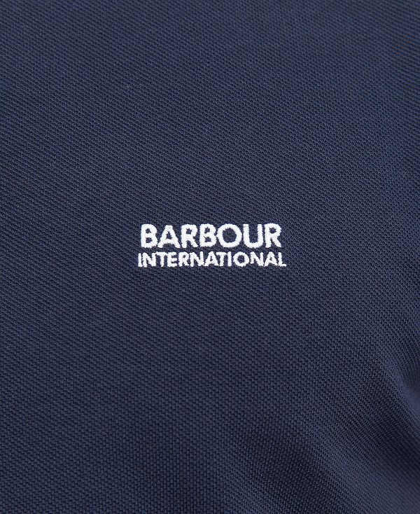 Barbour B.Intl Howall Polo Shirt Classic Black | BABO88017