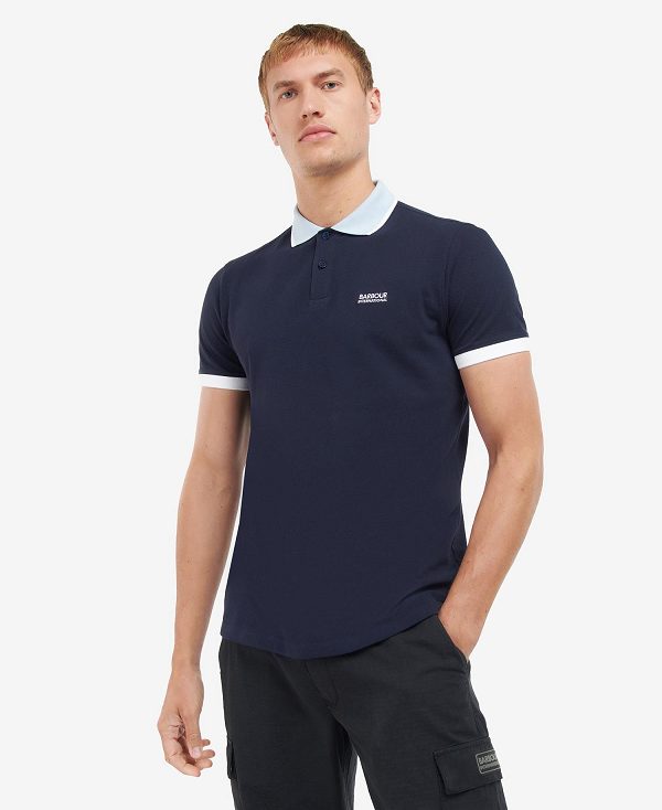 Barbour B.Intl Howall Polo Shirt Classic Black | BABO88017