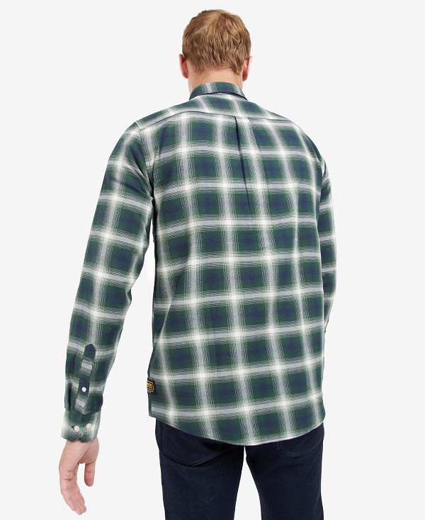 Barbour B.Intl Kershaw Shirt Racing Green | BABO87599