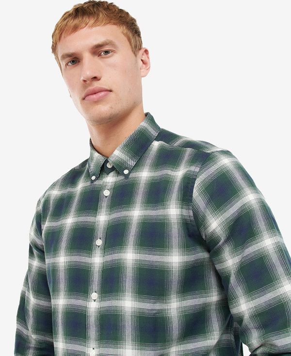 Barbour B.Intl Kershaw Shirt Racing Green | BABO87599