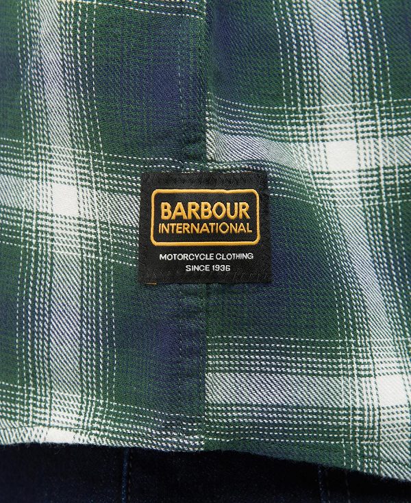 Barbour B.Intl Kershaw Shirt Racing Green | BABO87599