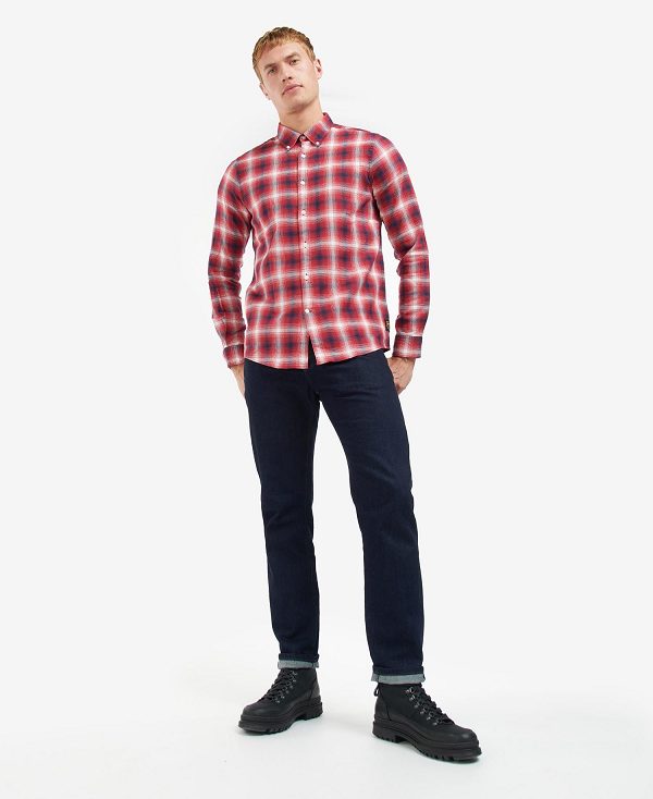 Barbour B.Intl Kershaw Shirt Red | BABO87603