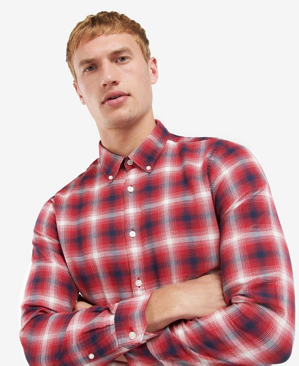 Barbour B.Intl Kershaw Shirt Red | BABO87603