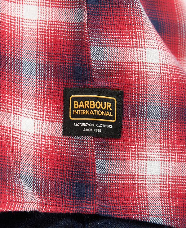 Barbour B.Intl Kershaw Shirt Red | BABO87603