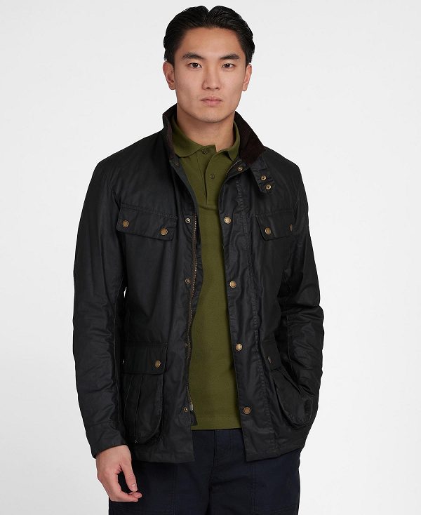 Barbour B.Intl Lightweight Duke Waxed Cotton Jacket Sage | BABO87158