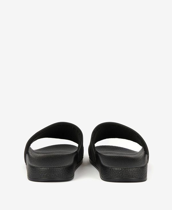 Barbour B.Intl Logo Sliders Classic Black | BABO88881