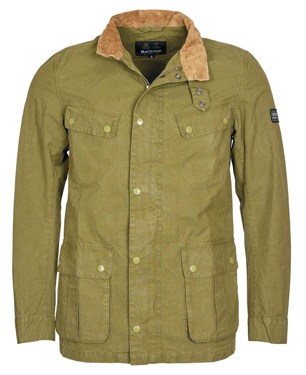 Barbour B.Intl Summer Wash Duke Jacket Dusky Green | BABO87463