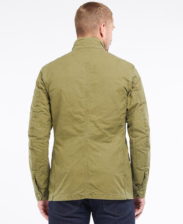 Barbour B.Intl Summer Wash Duke Jacket Dusky Green | BABO87463