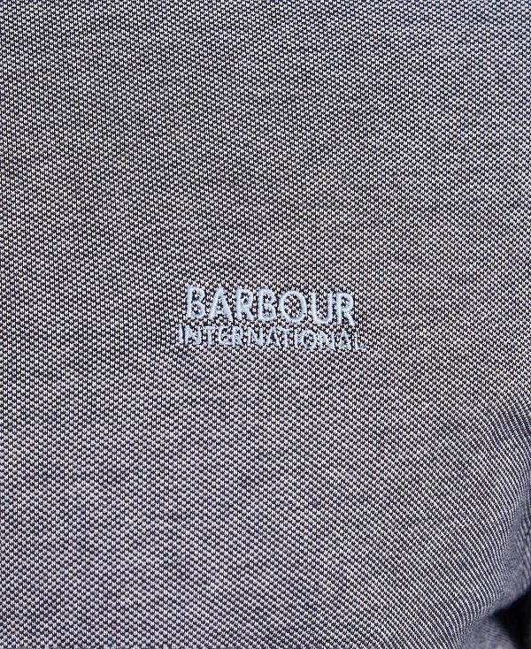 Barbour B.Intl Whateley Polo Shirt Chambray Blue/Whisper White | BABO88015