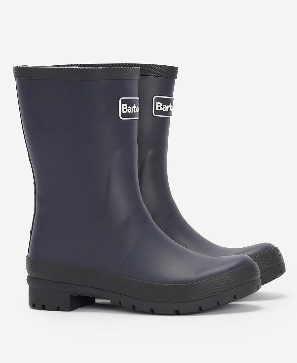 Barbour Banbury Wellington Boots Navy | BABO89917